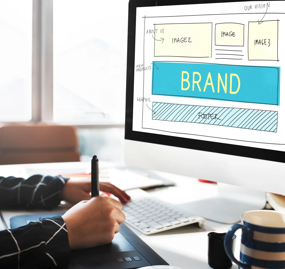 An image of the Brand trademark marketing website plan